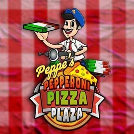 Peppe’s Pepperoni Pizza Plaza logo by Pragmatic Play at Monro Casino